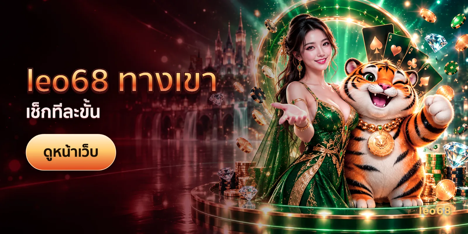 ภาพประกอบบทความ leo68 ทางเข้า — เช็กทีละขั้น